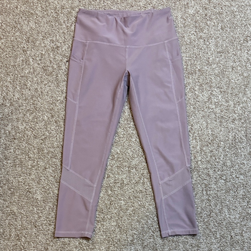 Reebok purple  Active Leggings with Side Panels women’s